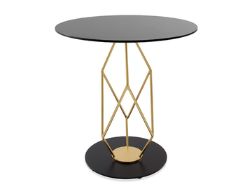 CRYSTAL - Round metal table by Vela Arredamenti - view 2